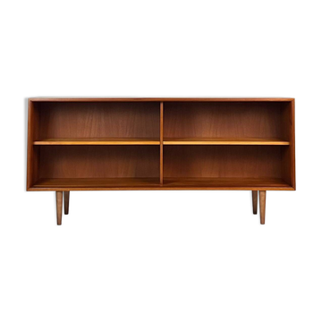 Vintage teak sideboard lowboard shelf bookcase 60s