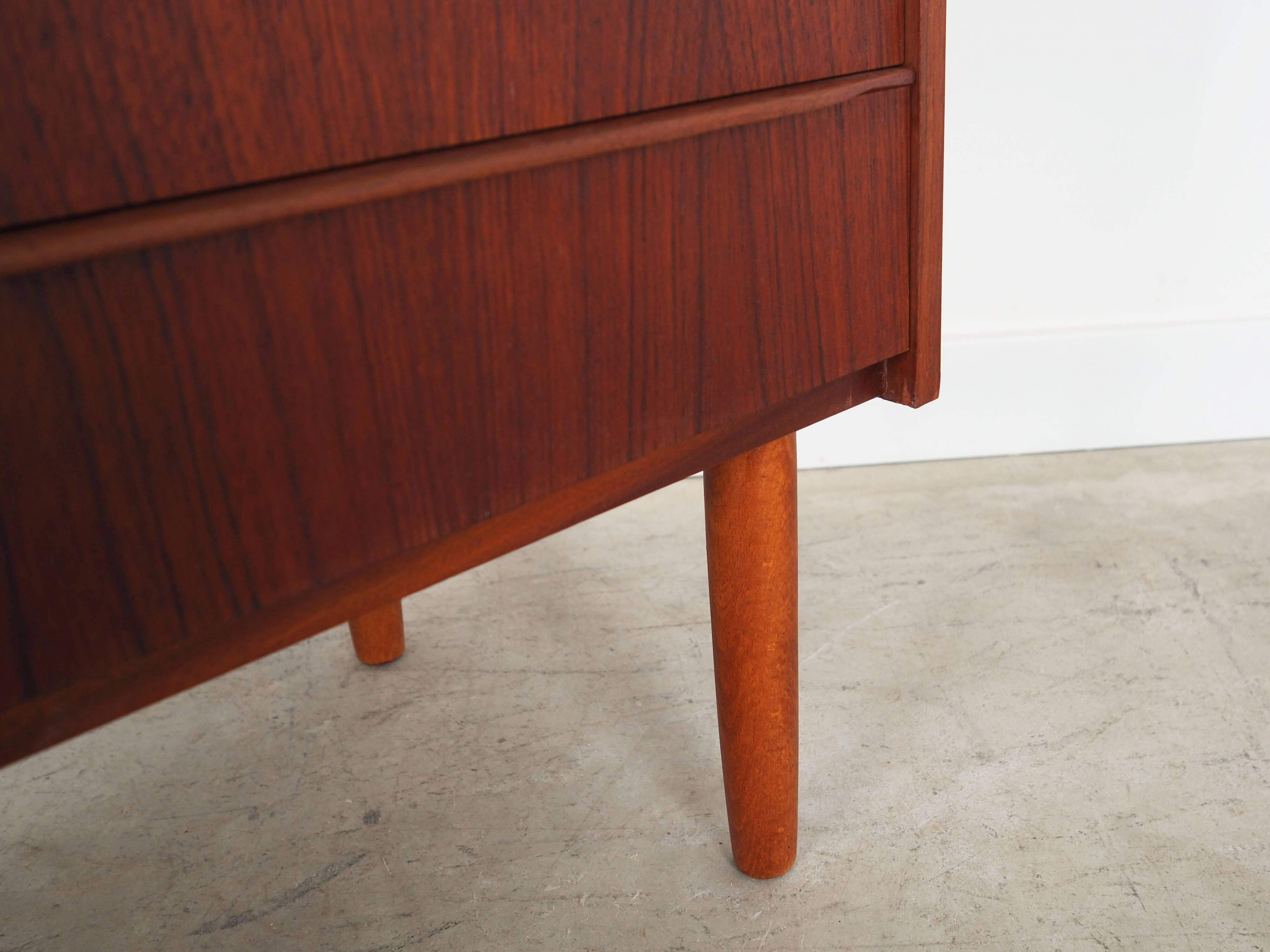 Teak chest of drawers, Danish design, 1970s, production: Denmark