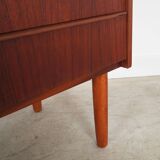 Teak chest of drawers, Danish design, 1970s, production: Denmark