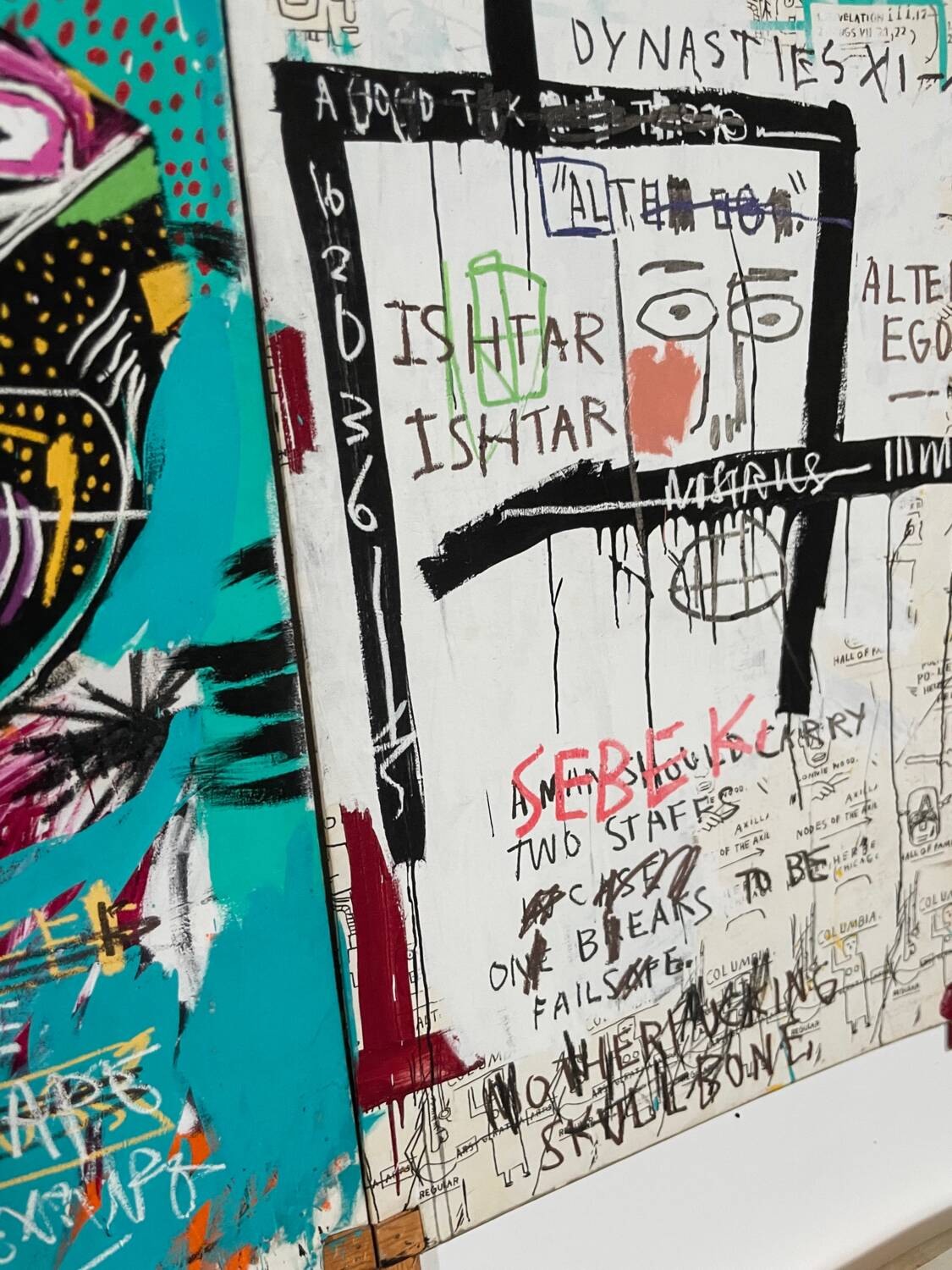 Jean Michel Basquiat (1960-1988), Ishatar 1983, publié par King McGaw, sous licence Arestar New York