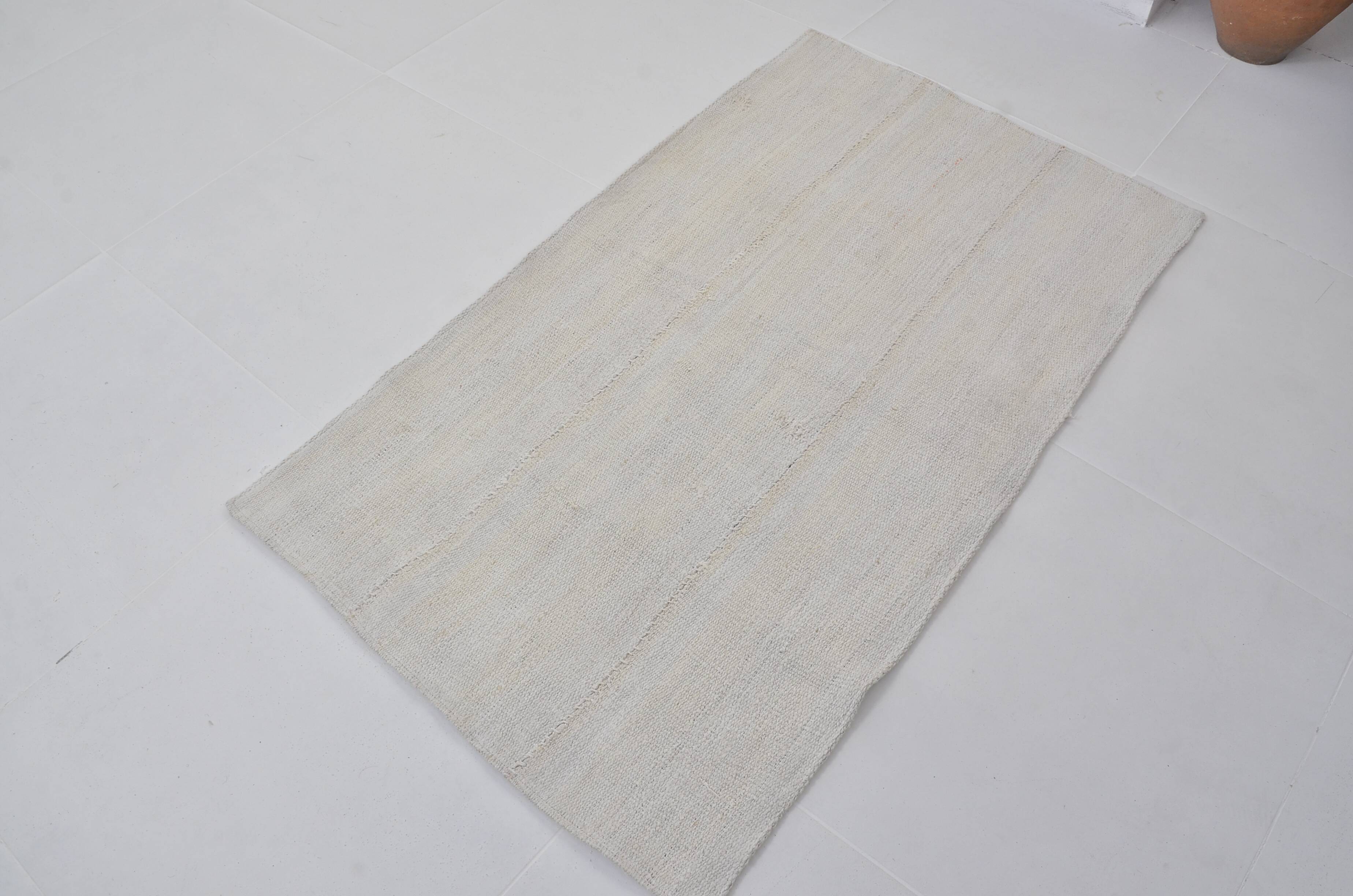 Small Vintage Anatolian Hemp Kilim Rug sku 3764