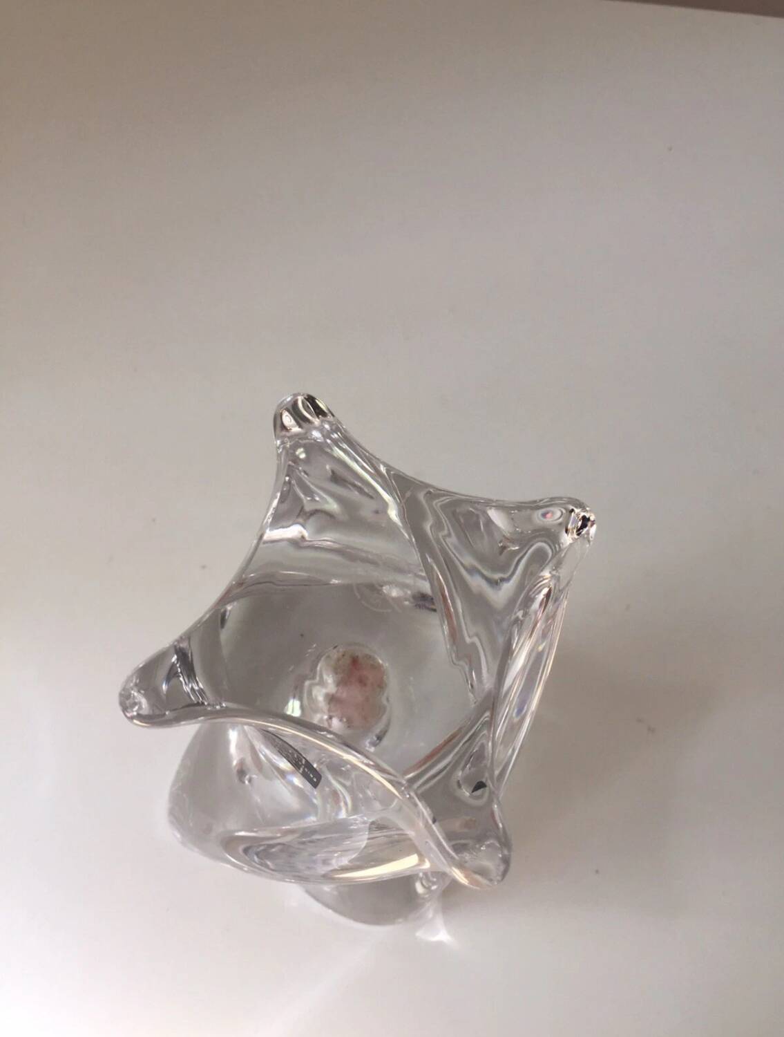 Modern Saint Louis crystal candlestick