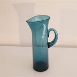 Danish glass carafe by Per Lukten 1970