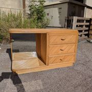 1970s rattan sideboard