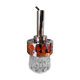 Art deco lamp / glass shade from the 1960s / ceiling pendant lamp for home decor