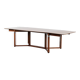 Beautiful and extendable Art Deco design dining table for 6 to 8 people