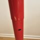 Black and red freestanding coat rack Italy 1980 Italian design style spa