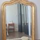 Miroir Louis Philippe avec fronton