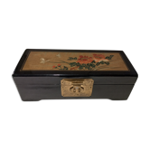 Chinese lacquer jewelry box