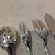 Hors d'oeuvre service, 4 pieces, silver-plated metal, Christofle Vendôme silversmith