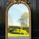 Louis XVI mirror in carved and gilded wood, 18th century