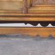 Vintage Danish Baroque Brutalist Style Oak Cabinet 1960s