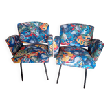 Pair of small armchairs, 1960s
