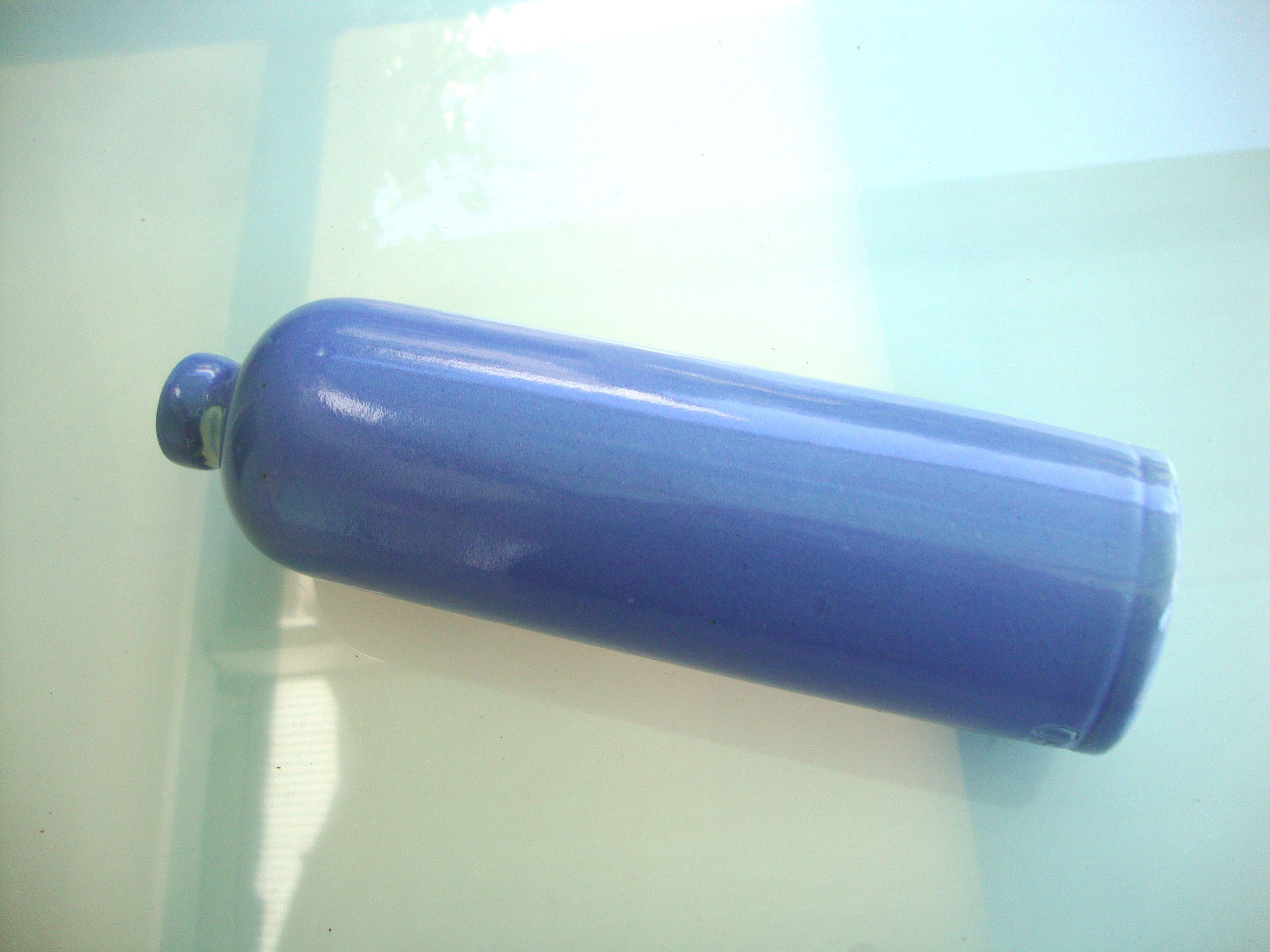 Lavender blue sandstone bottle