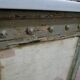 Comptoir bois paint et marbre