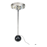 Lampadaire vintage en forme d'ovni de l'ère spatiale, années 1970