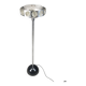 Vintage spacec age ufo floor lamp, 1970s