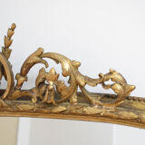 English victorian giltwood wall mirror - 174x138cm