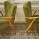 Fauteuil Wing Chair  scandinave années 50 60