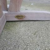 Table balcony in solid teak collection borneo