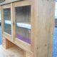 Buffet 2 corps vaisselier en sapin