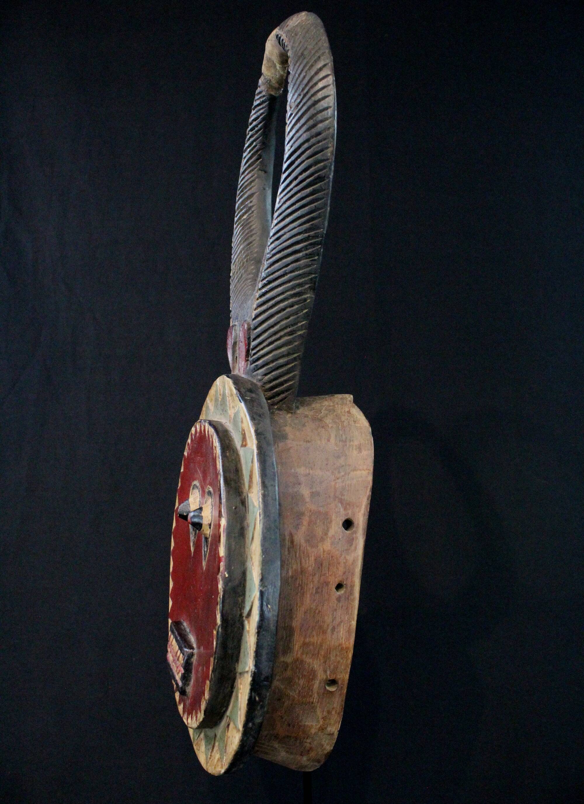 African Art - Baoulé "Goli" Mask - Ivory Coast