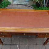 19th century Louis Philippe period walnut desk