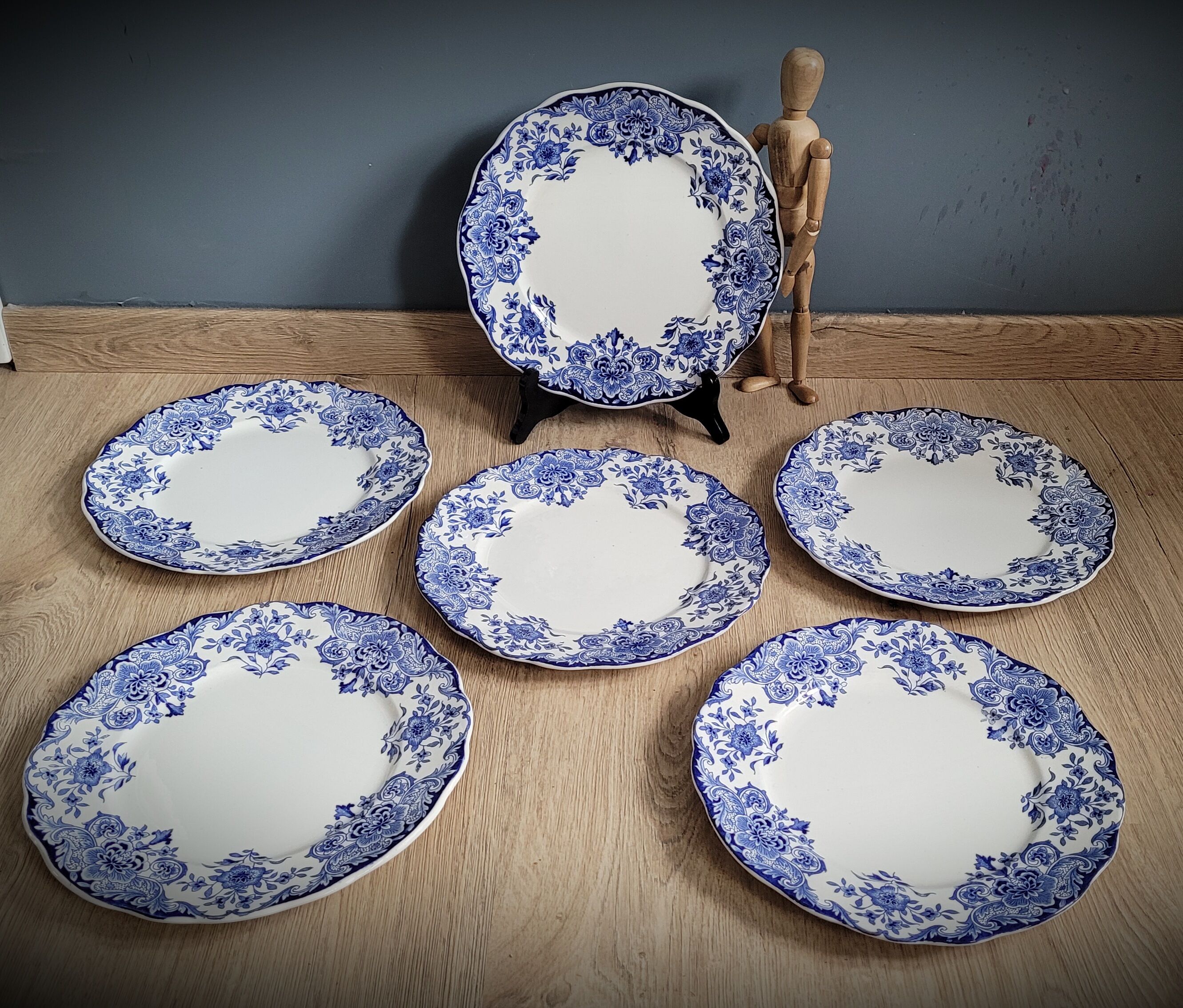 Set 6 plates Dordrecht BFK