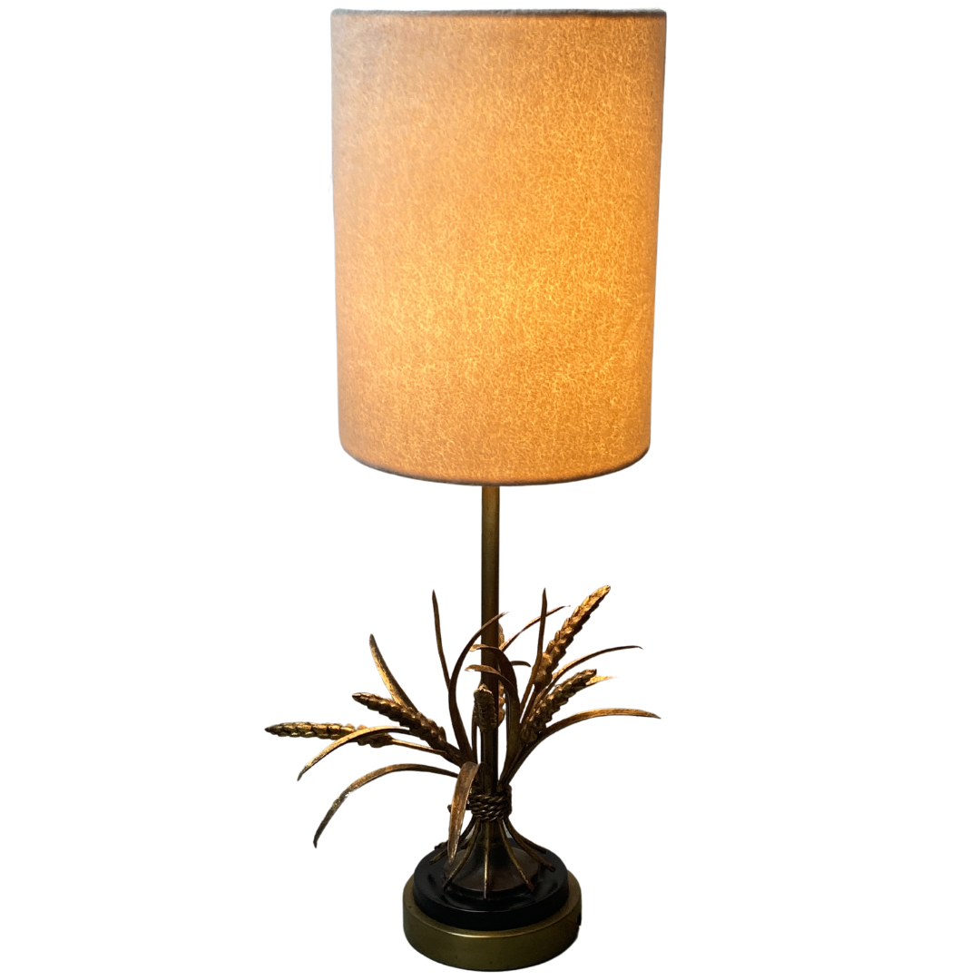 Midcentury Italian wheat sheaf table lamp, 1960s