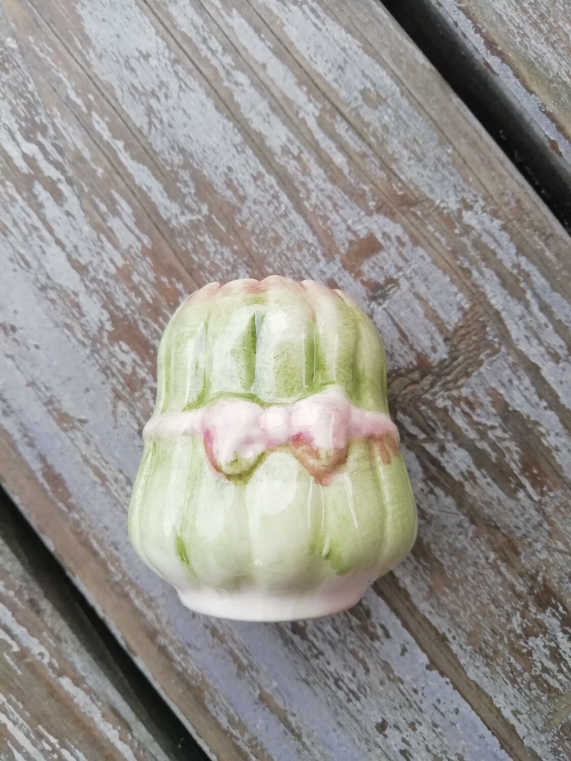 Salière barbotine botte d'asperges