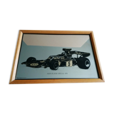 JPS Special screen-printed mirror