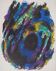 Alfred manessier : composition en couleurs - lithographie originale