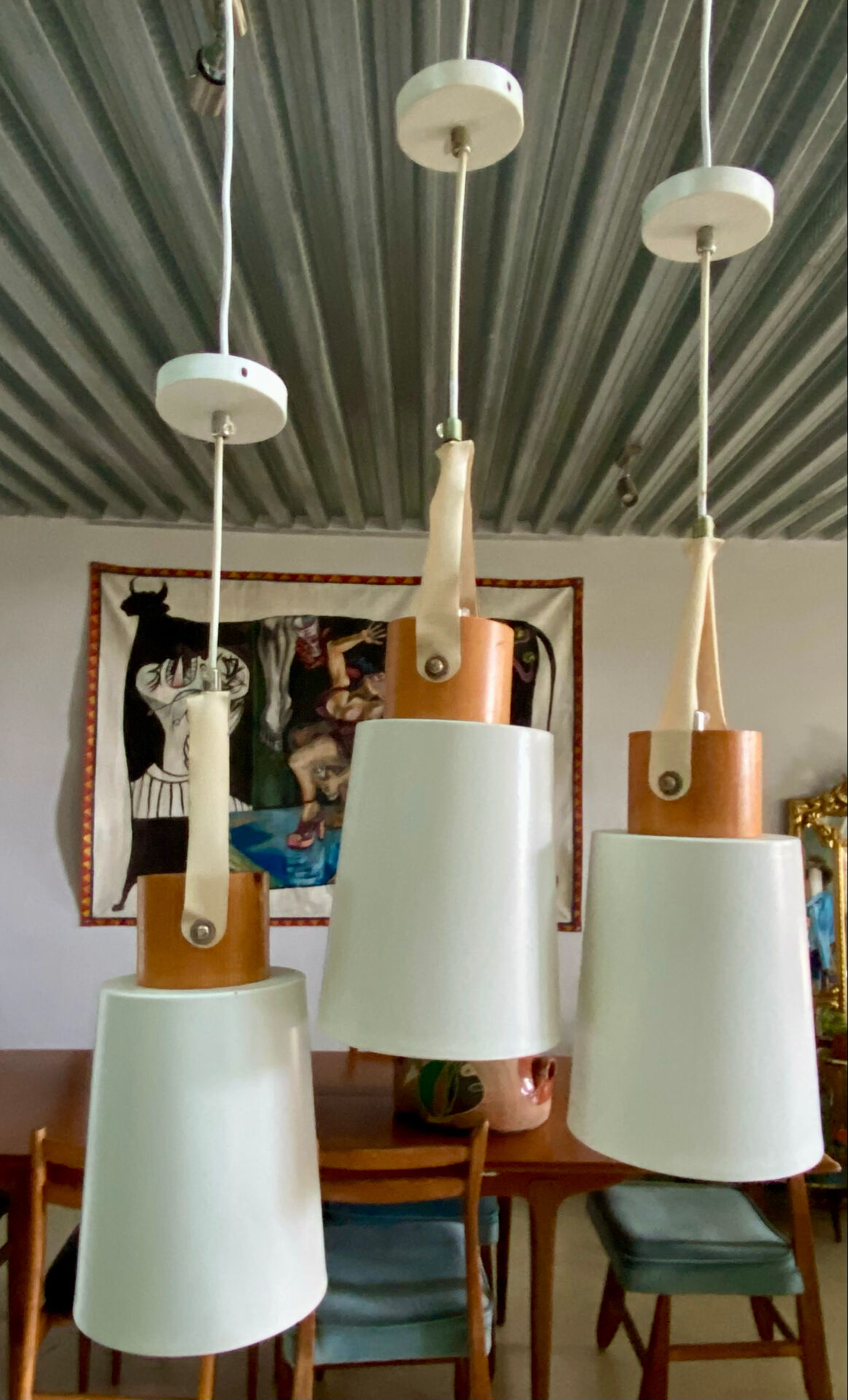 Suspension scandinave vintage