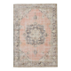 Soft Pink Handmade Vintage Persian Rug, 219x314Cm