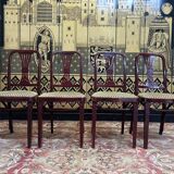 Suite de 4 chaises bistrot thonet numéro 78