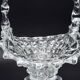 Barovier Rostrato Murano Italian glass basket centerpiece vase, 1940s