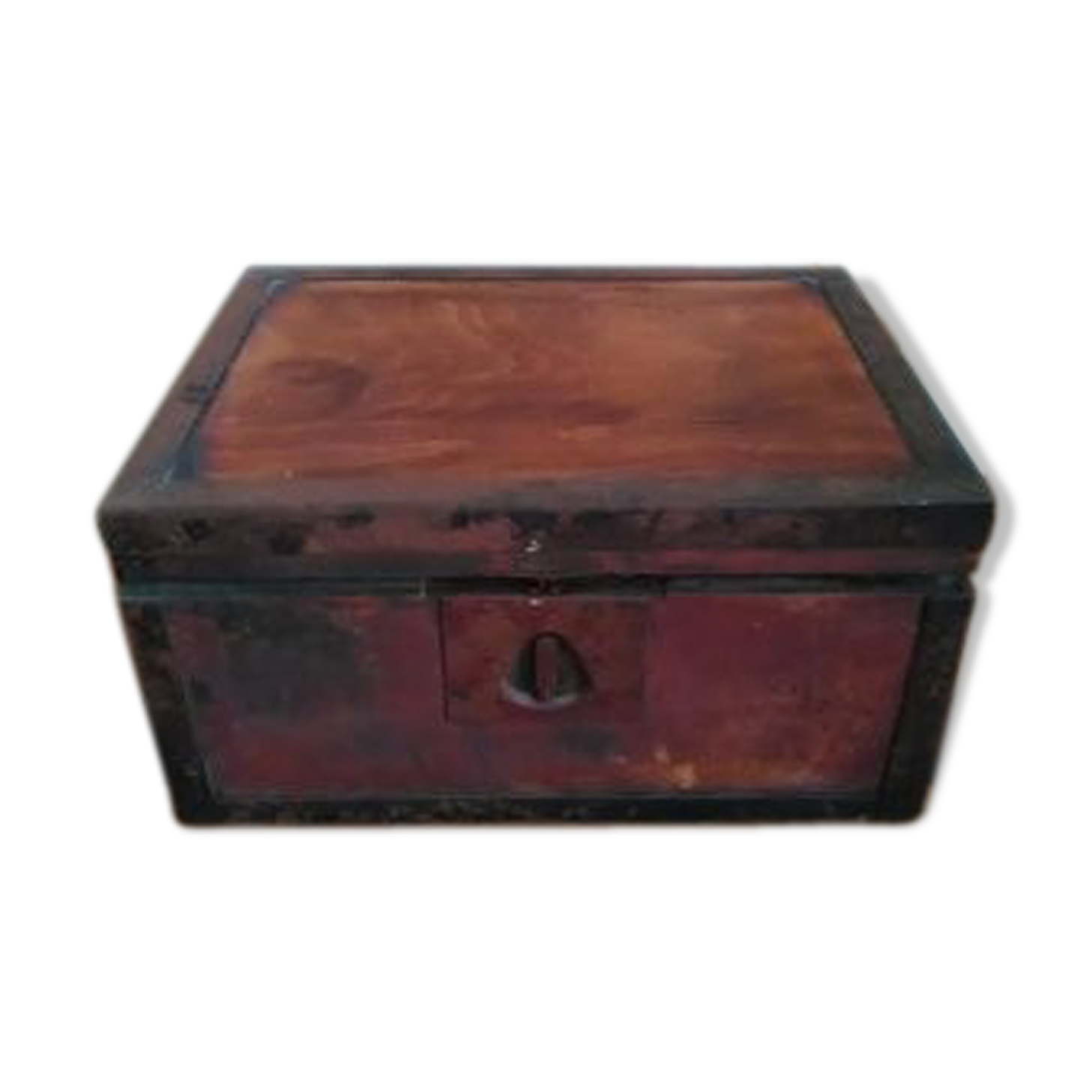 Old wooden box