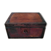 Old wooden box