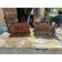 2 cast iron planters from 1900 from Charleville-Mézières, rockery style
