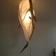 Organic Light Sculpture Wall Hanging Lamp, Birch Branch +Paper