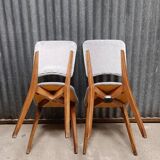 Set of 2 vintage Scandinavian chairs