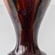 Pair of Art Deco Ceramic Table Lamps, Flambé Glaze, Belgium, 1920s, New Lampshades