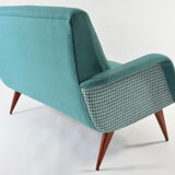 2-seater emerald sofa