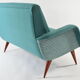 2-seater emerald sofa