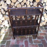 Rattan shelf