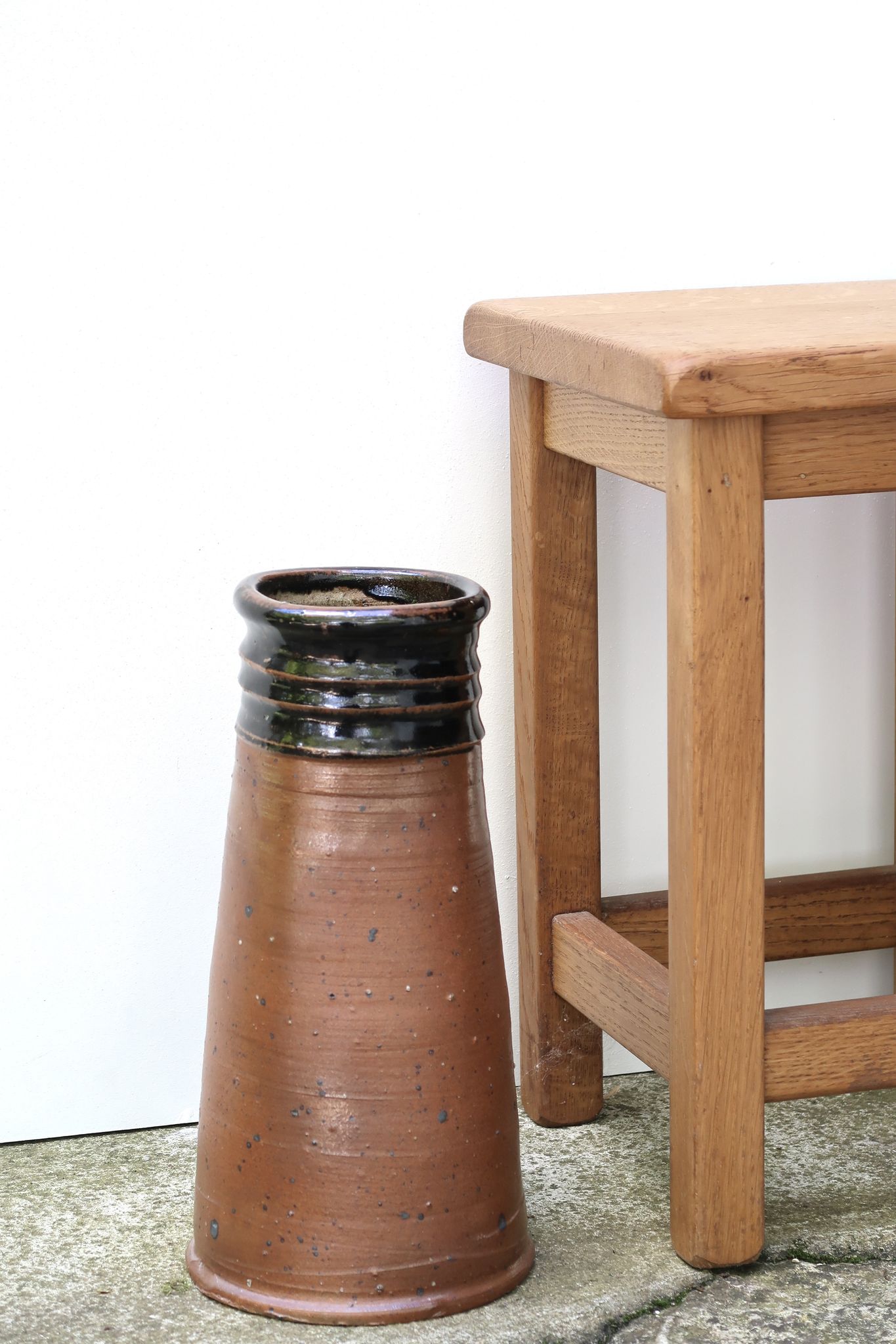 Stoneware vases by Pierre Digan La Borne 60s