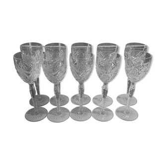 Baccarat Rhine wine glass, Colbert model