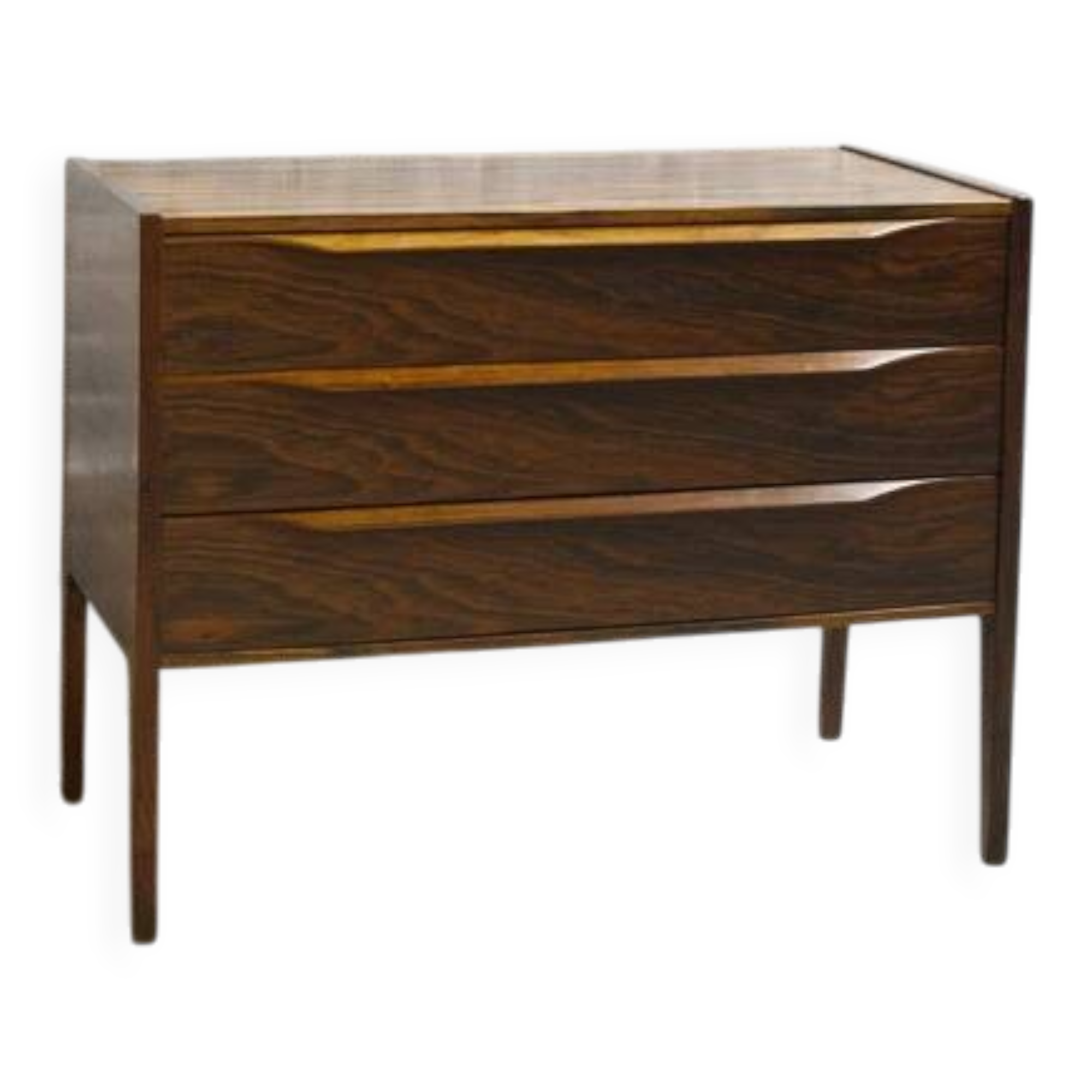 Rosewood chest of drawers, model 34, Kai Kristiansen by Aksel Kjersgaard, 1960s