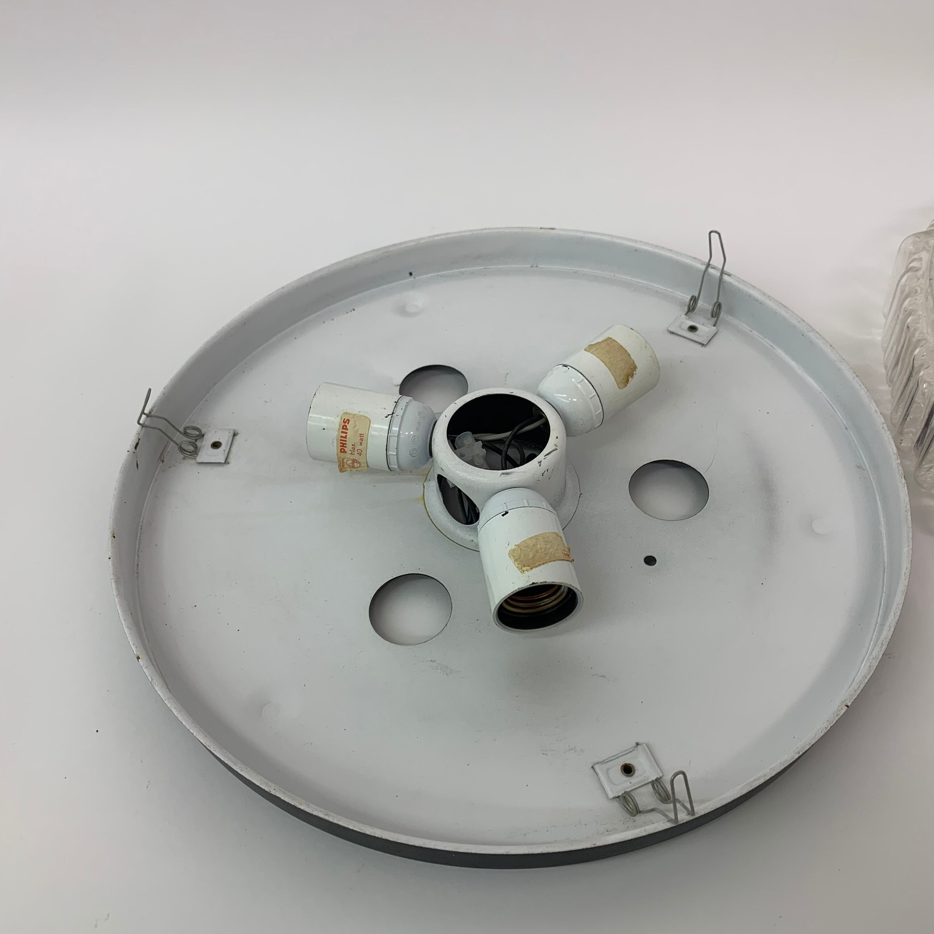 Mid-century Philips bubble design sconce wall lamp ceiling lamp , 1970’s