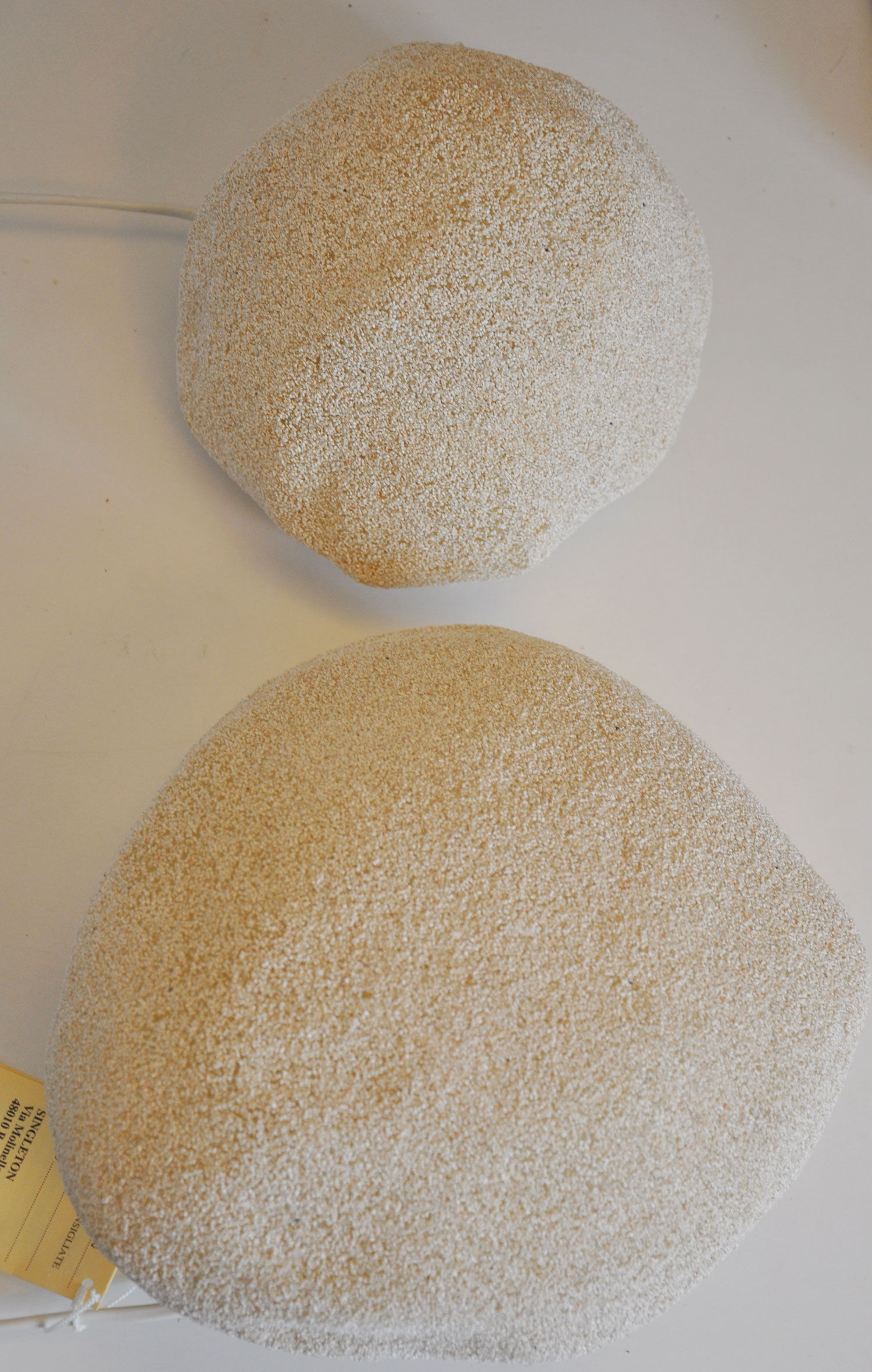 2 Singleton rock lamps